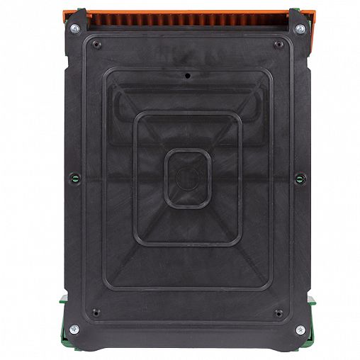 Почтовый ящик Цикл Премиум с пластиковой защелкой и накладкой, зеленый фото