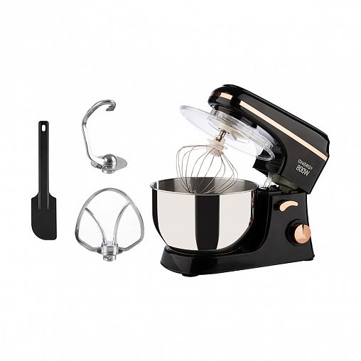 Планетарный миксер Energy EN-265, 5 скоростей, 800 Вт, черный фото