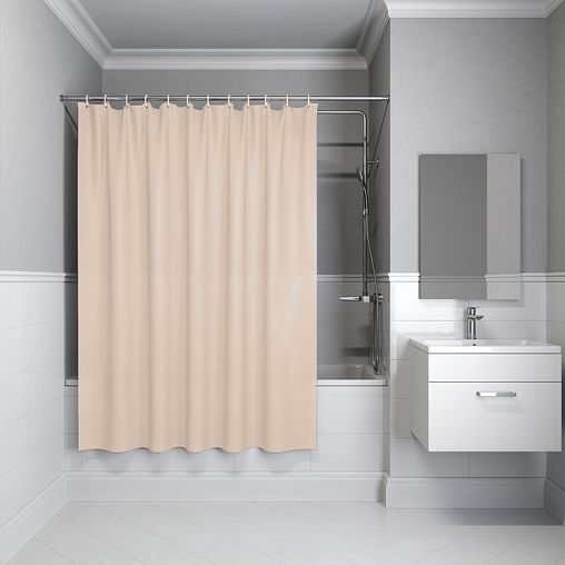 Штора для ванной IDDIS P01PE18i11, 200 x 180 см, PE фото