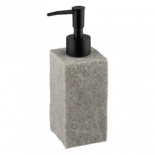 Дозатор для жидкого мыла Leonord Amsterdam, полирезина, серый фото