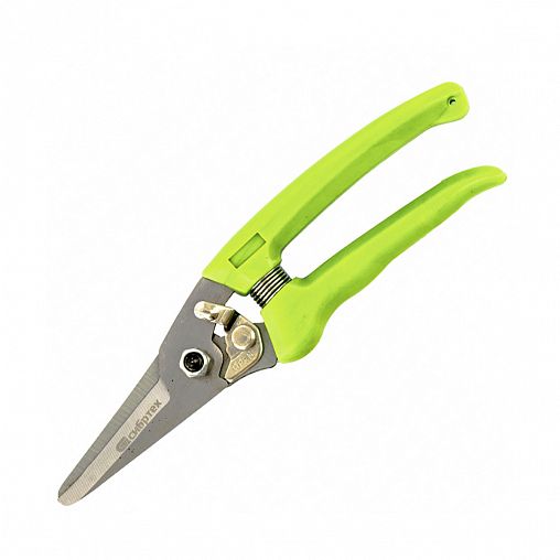 Секатор цветочный Сибртех, пластиковые рукоятки, 205 мм фото