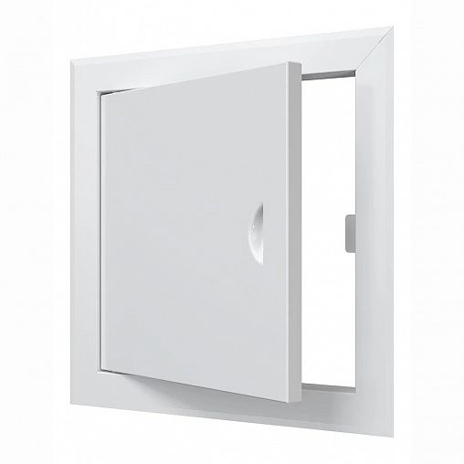 Люк-дверца ревизионная Evecs ЛТ2525Мп, стальная на магните, с фланцем 250 x 250 мм, 310 x 310 мм фото