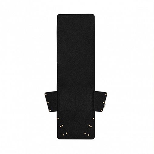 Органайзер для дивана/кресла Qwerty, 32 x 6 x 80 см, из фетра, темно-серый фото