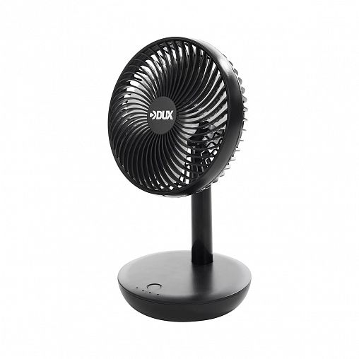 Вентилятор настольный Dux, 6 Вт, USB, 4 скорости, черный фото