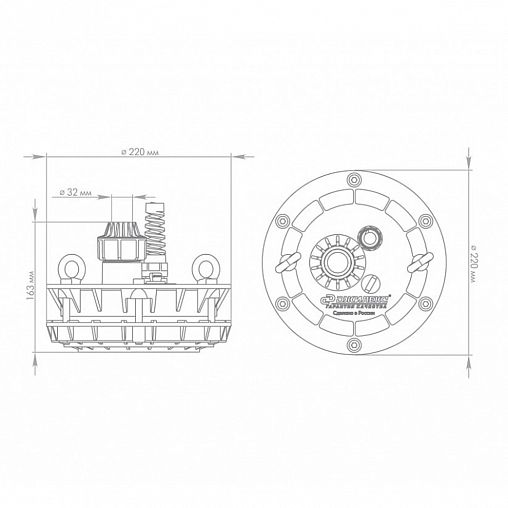 Оголовок скважинный Джилекс ОСП 110-133/32, 110 - 133 мм фото
