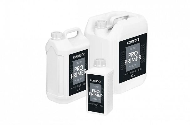 Грунтовка универсальная концентрат 1:3 Komandor Pro Primer, 1 л фото