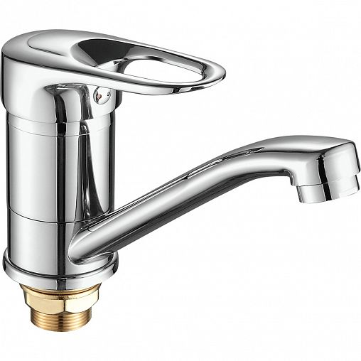 Смеситель для кухни Fashun A4504-2, хром фото