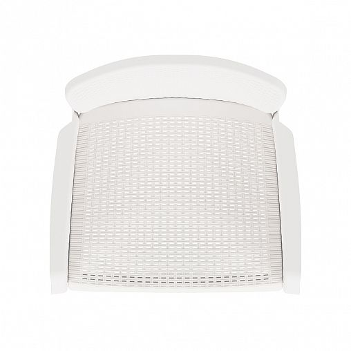 Кресло Альтернатива Ротанг Лайт, 62 x 58,5 x 85 см, белый фото