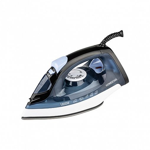 Утюг Homestar HS-4012, 1800 Вт, подошва керамическая, синий фото