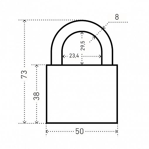 Замок навесной Аллюр ВС2С-501, d 9 мм, 3 ключа фото Замок навесной Аллюр ВС2С-501, d 9 мм, 3 ключа фото