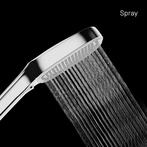 Лейка для душа Milardo Ideal Spa ILS3FC0M18, 3 режима, хром фото