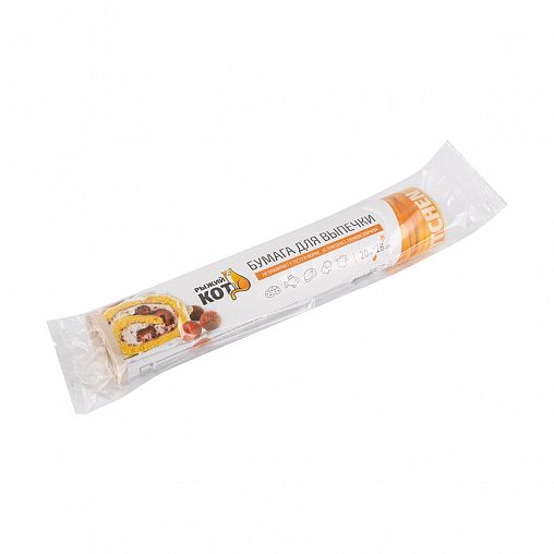 Бумага для выпечки Рыжий кот, 28 см x 20 м фото