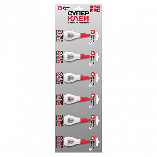 Супер-клей цианоакрилатный MasterTeks, 4 г фото