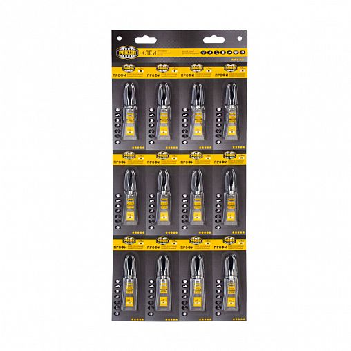 Клей секундный универсальный Panzer Профи, 3 г фото