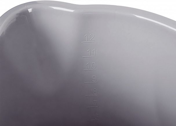 Ведро Моп с отжимом Spin&Clean Vogue, 12 л, серебро фото