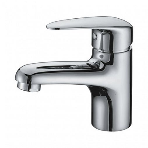 Смеситель для раковины с коротким изливом Lemark Pramen LM3306C, однорычажный, хром фото