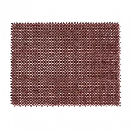 Коврик-щетинка придверный SunStep, 60 x 90 см, темно-коричневый фото