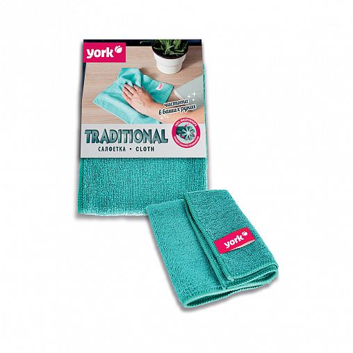 Салфетка универсальная York, традиционная, микрофибра фото