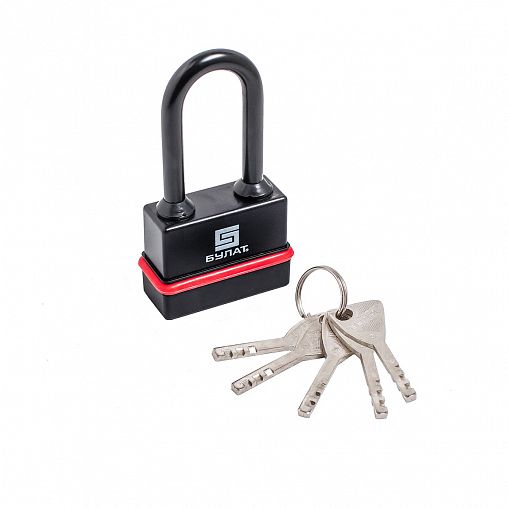 Замок навесной всепогодный Булат ВС 3-Н65-01, d 9 мм, 5 ключей фото