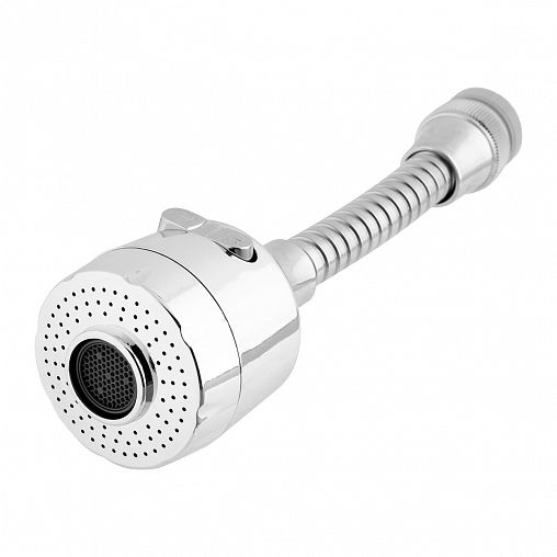 Насадка-удлинитель (аэратор) для смесителя Рыжий кот, 2 режима, 5,3 x 5,3 x 18,5 см фото