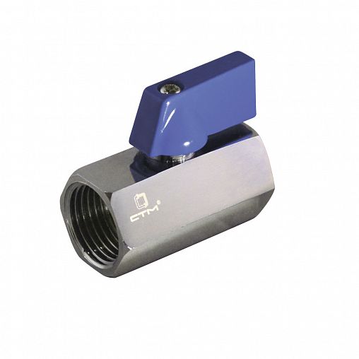 Кран шаровой для труб СТМ Мини, внутренняя-внутренняя резьба, 1/2", флажок фото