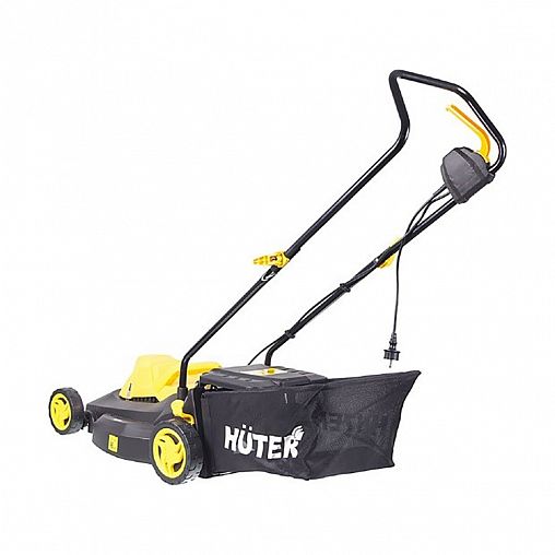 Газонокосилка электрическая Huter ELM-2000T, 2000 Вт, 45 л фото