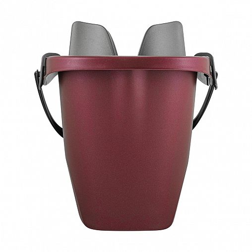 Ведро Моп с отжимом Spin&Clean Step, 13 л, бордо фото