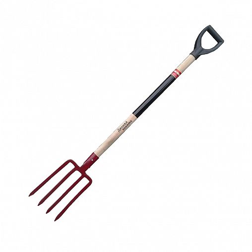 Вилы копальные Инструм-Агро Дачная соната, с черенком и ручкой, 4-рогие, 124 см фото