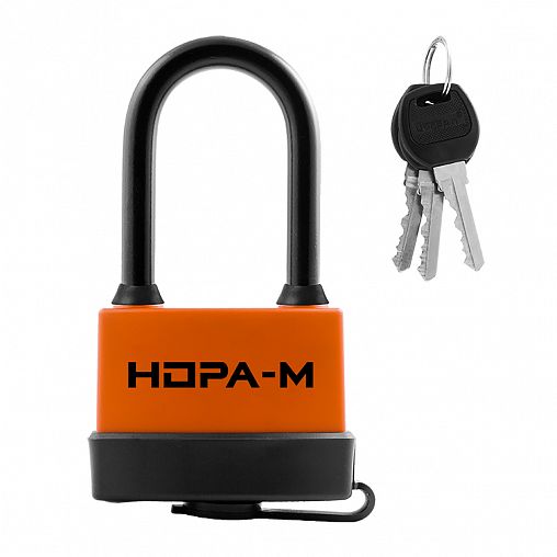 Замок навесной всепогодный Нора-М ЗНВ-702дд, 83 мм, 3 ключа фото