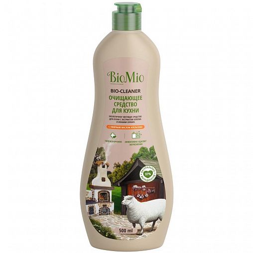 Чистящее средство для кухни BioMio Bio-Kitchen Cleaner Апельсин, 500 мл фото