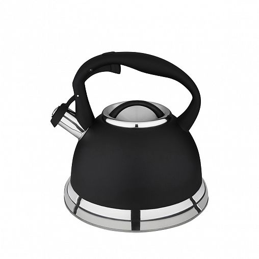 Чайник со свистком Mallony Classico Style, нержавеющая сталь, 3,5 л фото