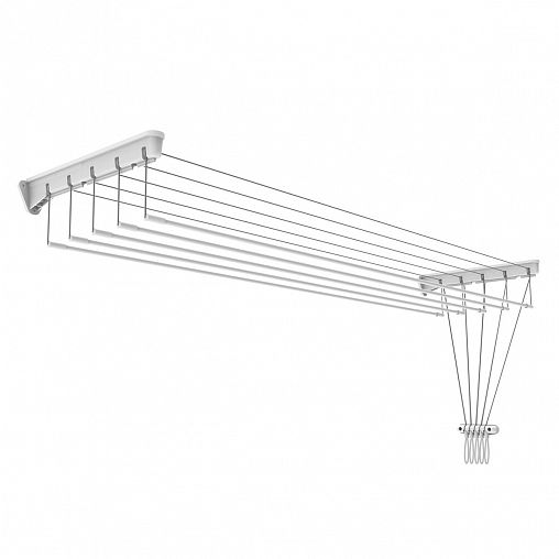 Сушилка для белья потолочно-настенная Nika СНП1,8, сушильное полотно 9 м фото