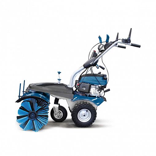 Подметальная машина бензиновая Hyundai HYSW 1000, с электростартером, 100 см фото