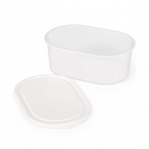 Контейнер для СВЧ Альтернатива, овальный, 0,65 л фото