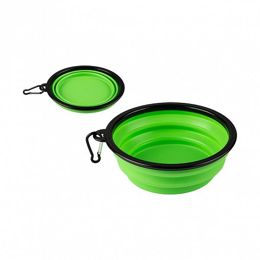 Миска для животных Рыжий кот, складная, 1 л фото