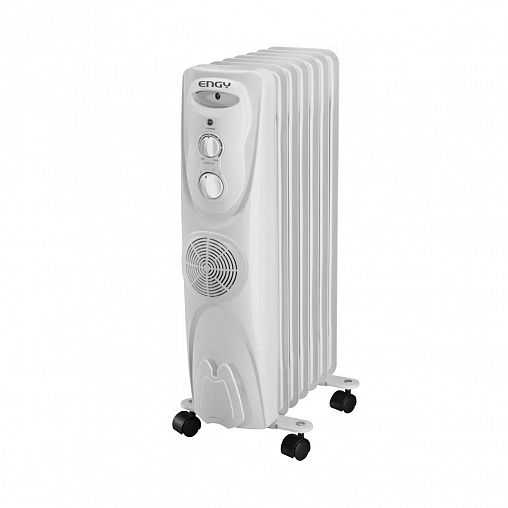 Масляный обогреватель Engy Classic EN-1307F, с тепловентилятором, 7 секций, 2000 Вт фото