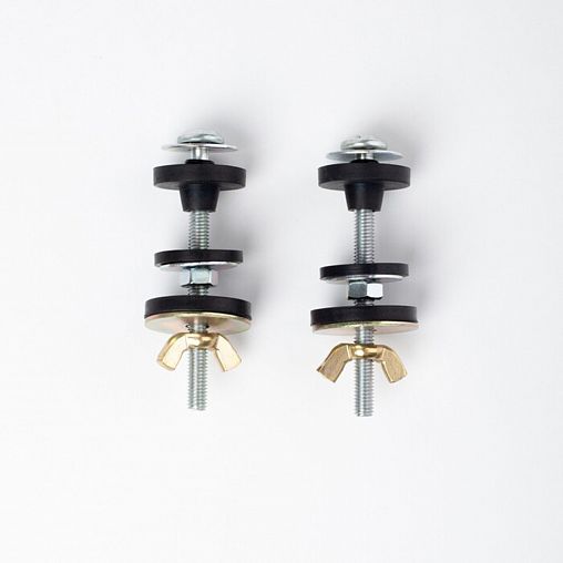 Крепление бачка к унитазу IDDIS, с гайкой М6 «барашек», 2 шт фото