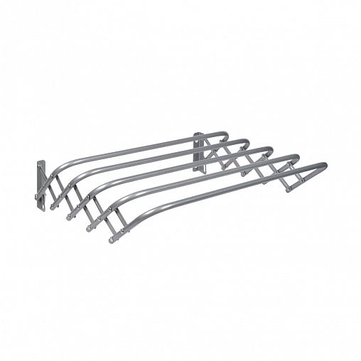 Сушилка для белья настенная Nika, сушильное полотно 3 м, серая фото