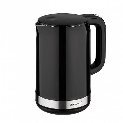 Чайник электрический Energy E-218, двойной корпус, 1,7 л, черный фото