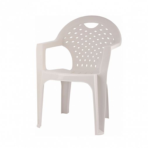 Кресло Альтернатива, 58,5 x 54 x 80 см, белое фото