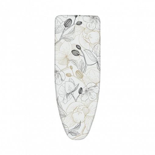 Чехол для гладильной доски Nika Haushalt Orchids, 130 x 42 см фото