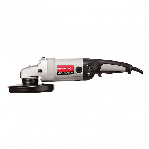 Угловая шлифмашина Интерскол УШМ-180/1800М (59.1.1.00), 1800 Вт, D 180 мм фото