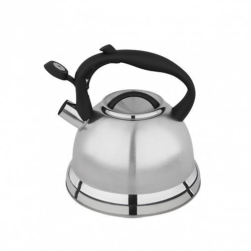 Чайник со свистком Mallony Unico Style, нержавеющая сталь, 3,5 л фото
