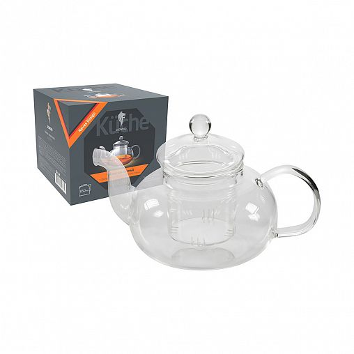Чайник заварочный Leonord Aroma, стеклянный, 850 мл фото
