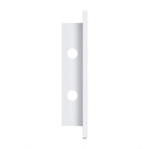 Люк-дверца ревизионная Evecs Л1010Р, ABS-пластик, с ручкой, с фланцем 98 x 98 мм, 122 x 122 мм фото