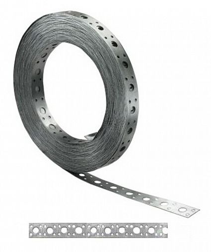 Лента монтажная перфорированная Bilti, 25 x 0,7 мм x 25 м фото