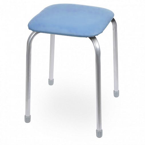 Табурет Nika Классика 3, 32 x 32 см, голубой фото