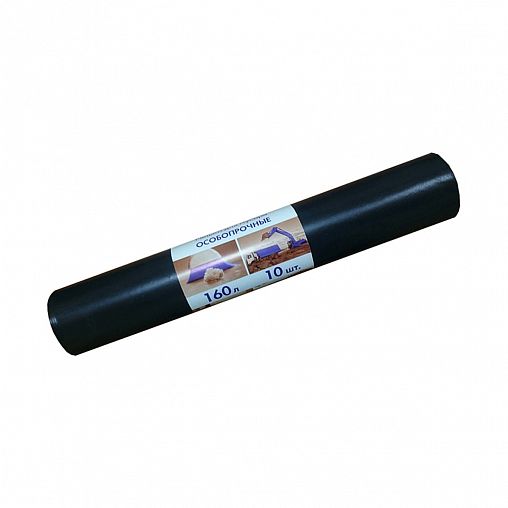 Мешки для мусора особопрочные Концепция Быта, 100 мкм, 160 л, рулон 10 шт фото