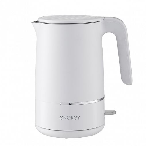 Чайник электрический Energy E-216, двойной корпус, 1,7 л, белый фото
