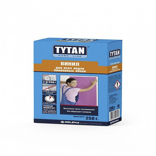 Клей для виниловых обоев Tytan Euro-Line, с индикатором, 250 гр фото